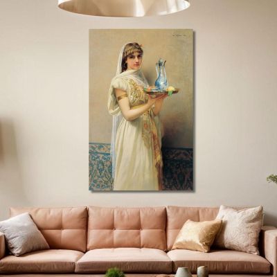 Servant Jules Joseph Lefebvre jle19 canvas print 