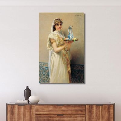 Servant Jules Joseph Lefebvre jle19 canvas print 