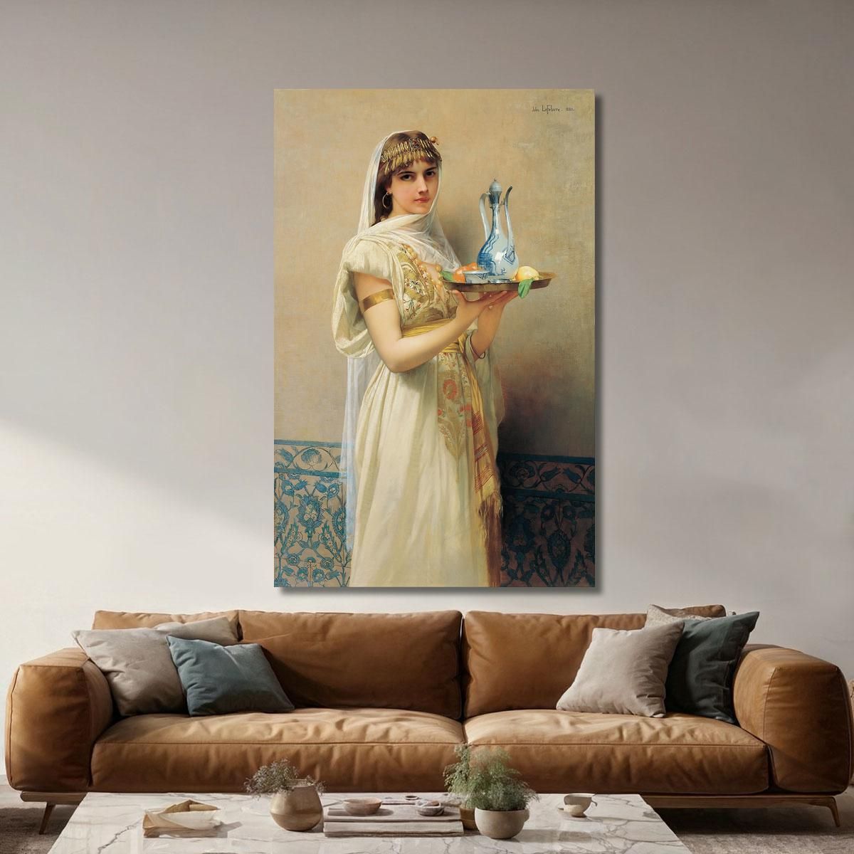 Servant Jules Joseph Lefebvre jle19 canvas print 