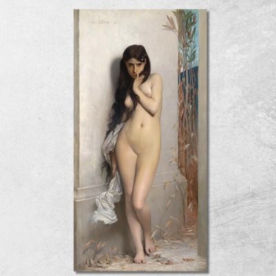The Grasshopper Jules Joseph Lefebvre jle21 canvas print 
