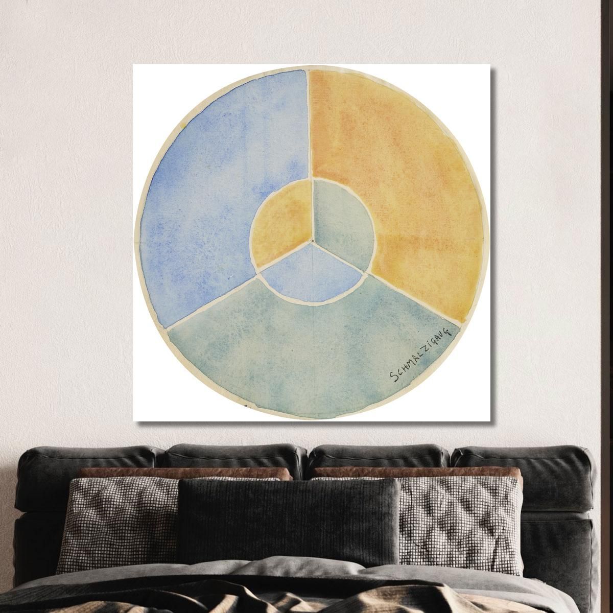 Composition 2 Jules Schmalzigaug jsh7 canvas print 