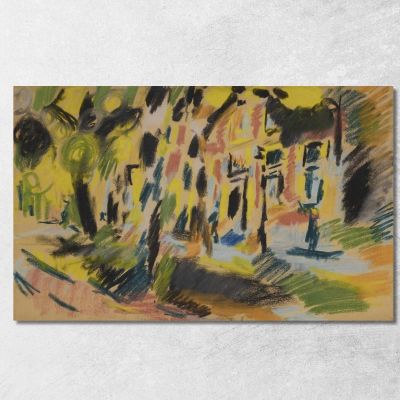 View Of Delft Jules Schmalzigaug jsh24 canvas print 