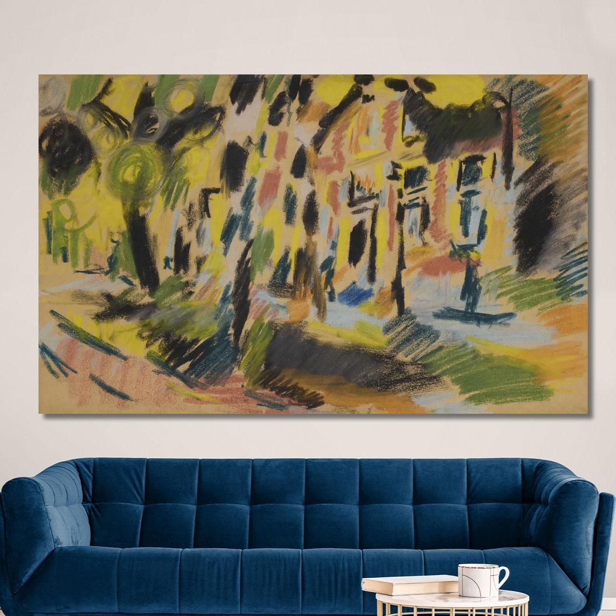 View Of Delft Jules Schmalzigaug jsh24 canvas print 