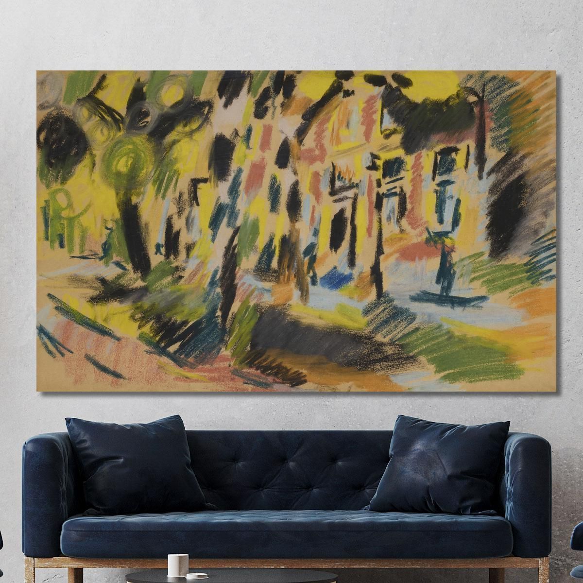 View Of Delft Jules Schmalzigaug jsh24 canvas print 
