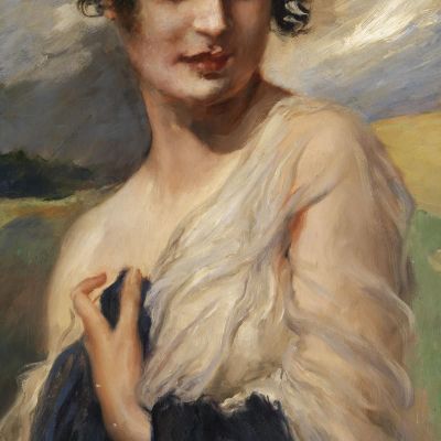 Portrait Of A Lady Leopold Schmutzler lsc7 canvas print