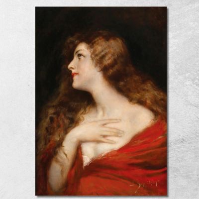 Temptation Leopold Schmutzler lsc12 canvas print 