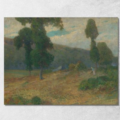 Autumn In The Slanec Valley Ľudovít Čordák lco6 canvas print 
