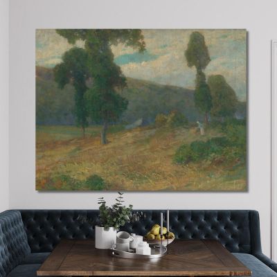 Autumn In The Slanec Valley Ľudovít Čordák lco6 canvas print 