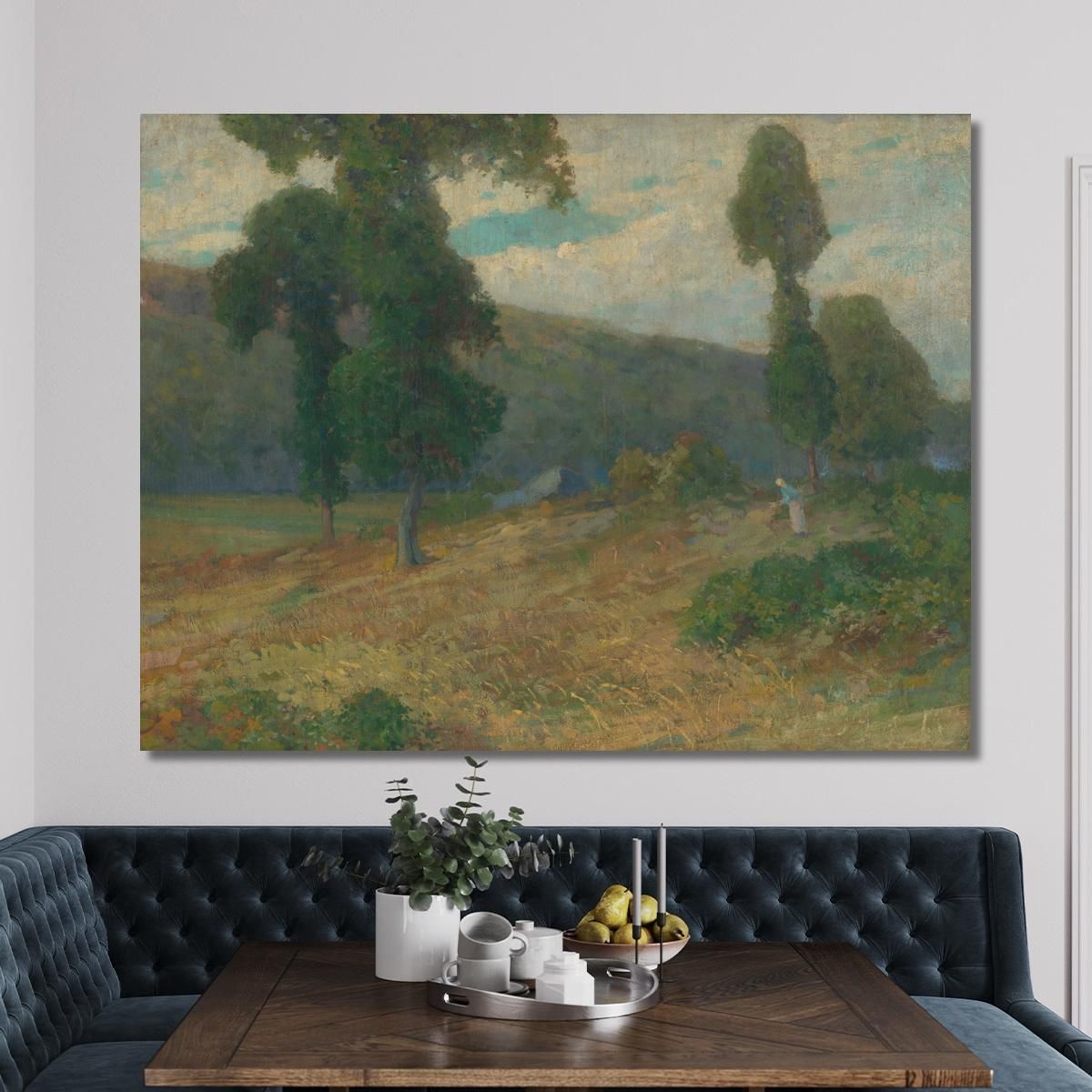 Autumn In The Slanec Valley Ľudovít Čordák lco6 canvas print 