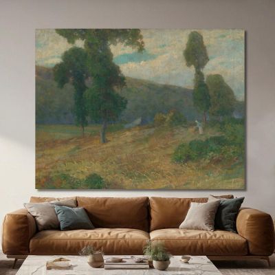 Autumn In The Slanec Valley Ľudovít Čordák lco6 canvas print 