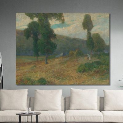 Autumn In The Slanec Valley Ľudovít Čordák lco6 canvas print 