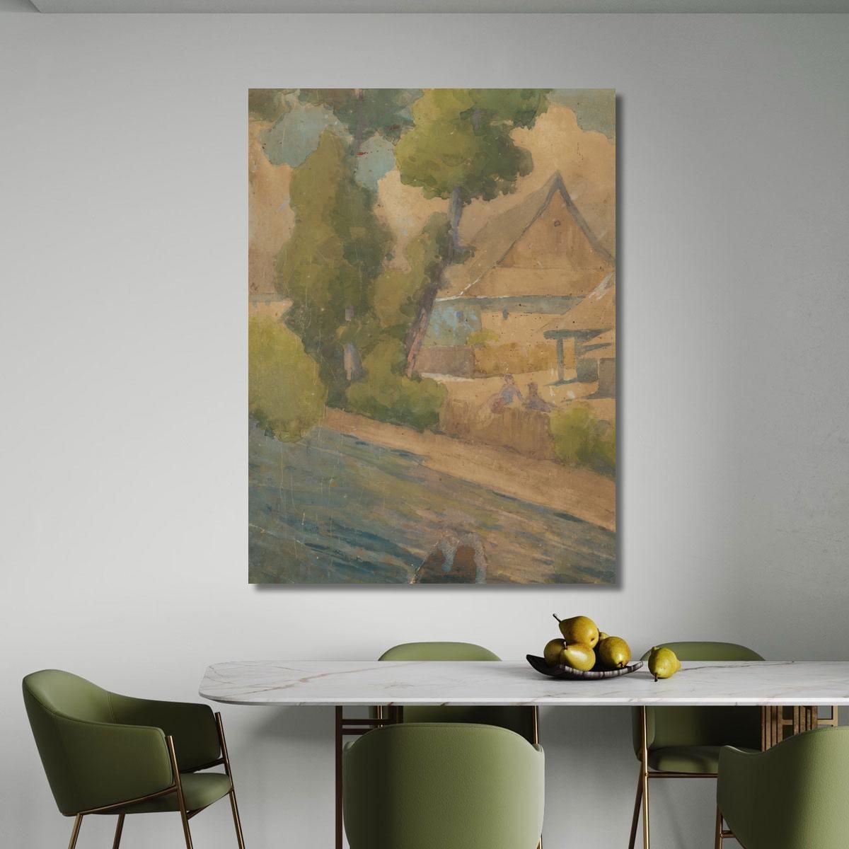By The Water Ľudovít Čordák lco8 canvas print 