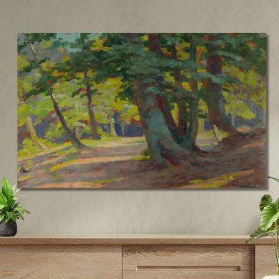 Forest 5 Ľudovít Čordák lco20 canvas print 
