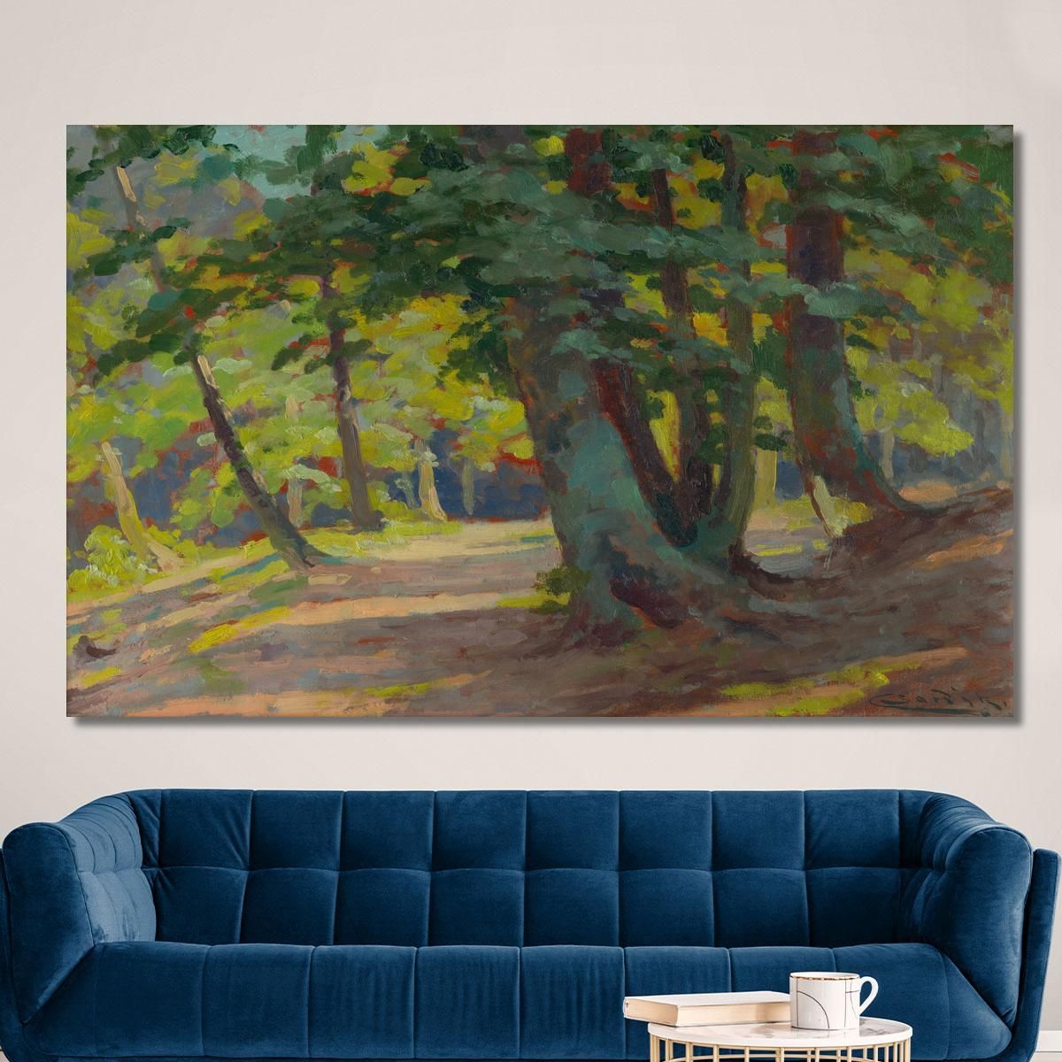 Forest 5 Ľudovít Čordák lco20 canvas print 