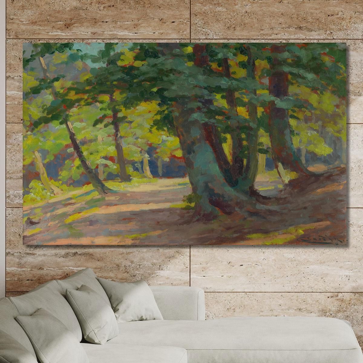 Forest 5 Ľudovít Čordák lco20 canvas print 