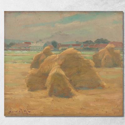 Harvest Ľudovít Čordák lco27 canvas print 