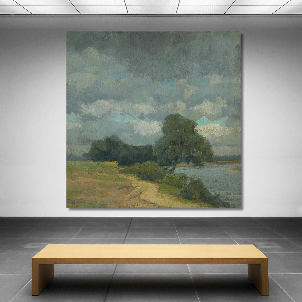 Landscape With The Hornád River Ľudovít Čordák lco29 canvas print 