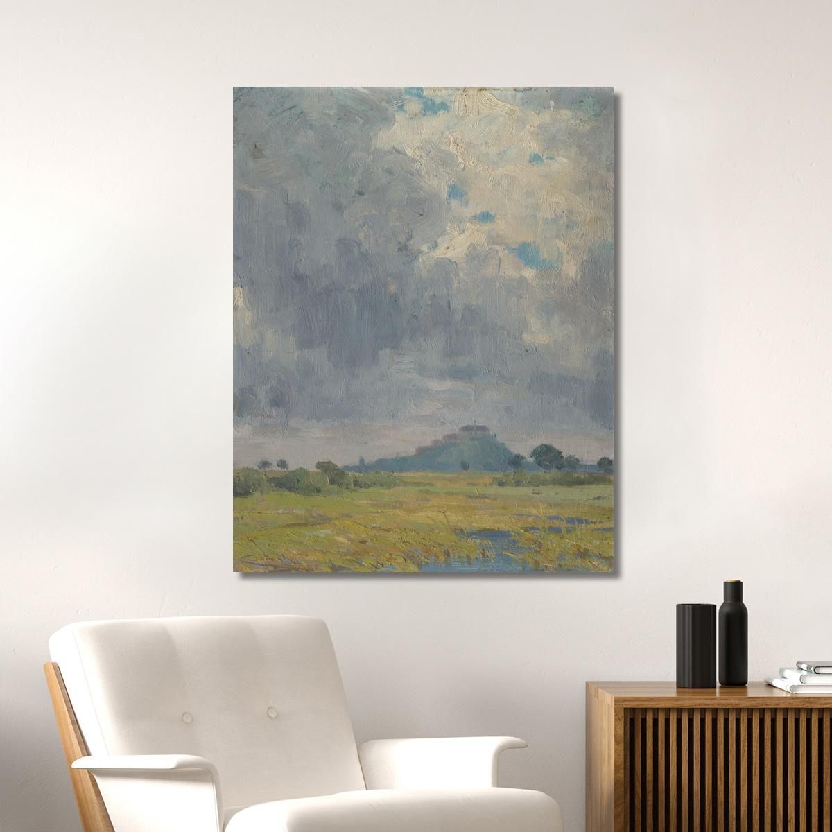 Landscape With A Castle Ľudovít Čordák lco37 canvas print 