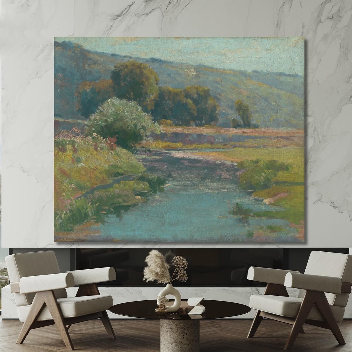Landscape With A Flooded Stream Ľudovít Čordák lco38 canvas print 