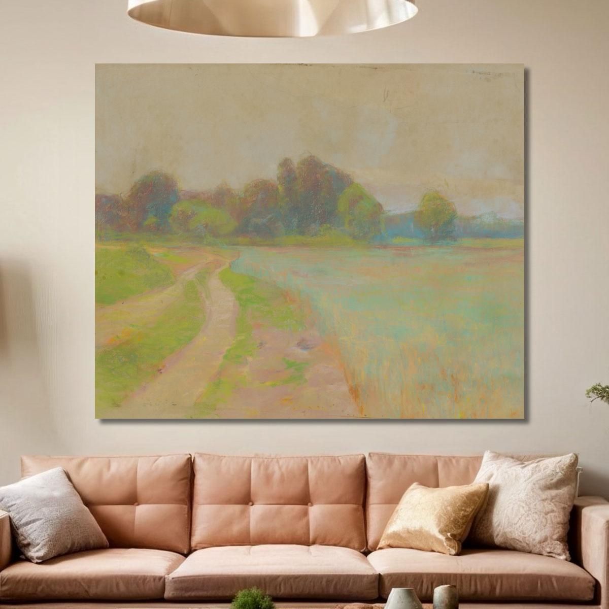 Field Path Ľudovít Čordák lco58 canvas print 