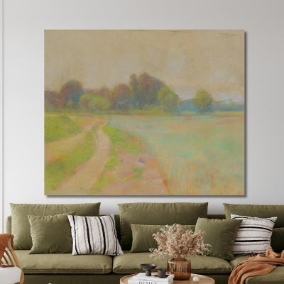 Field Path Ľudovít Čordák lco58 canvas print 