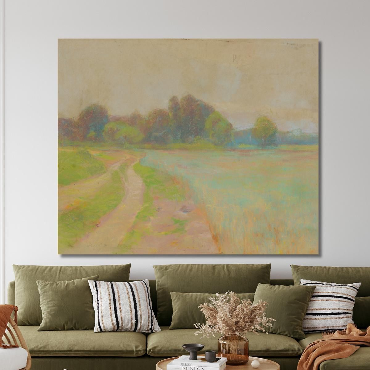 Field Path Ľudovít Čordák lco58 canvas print 