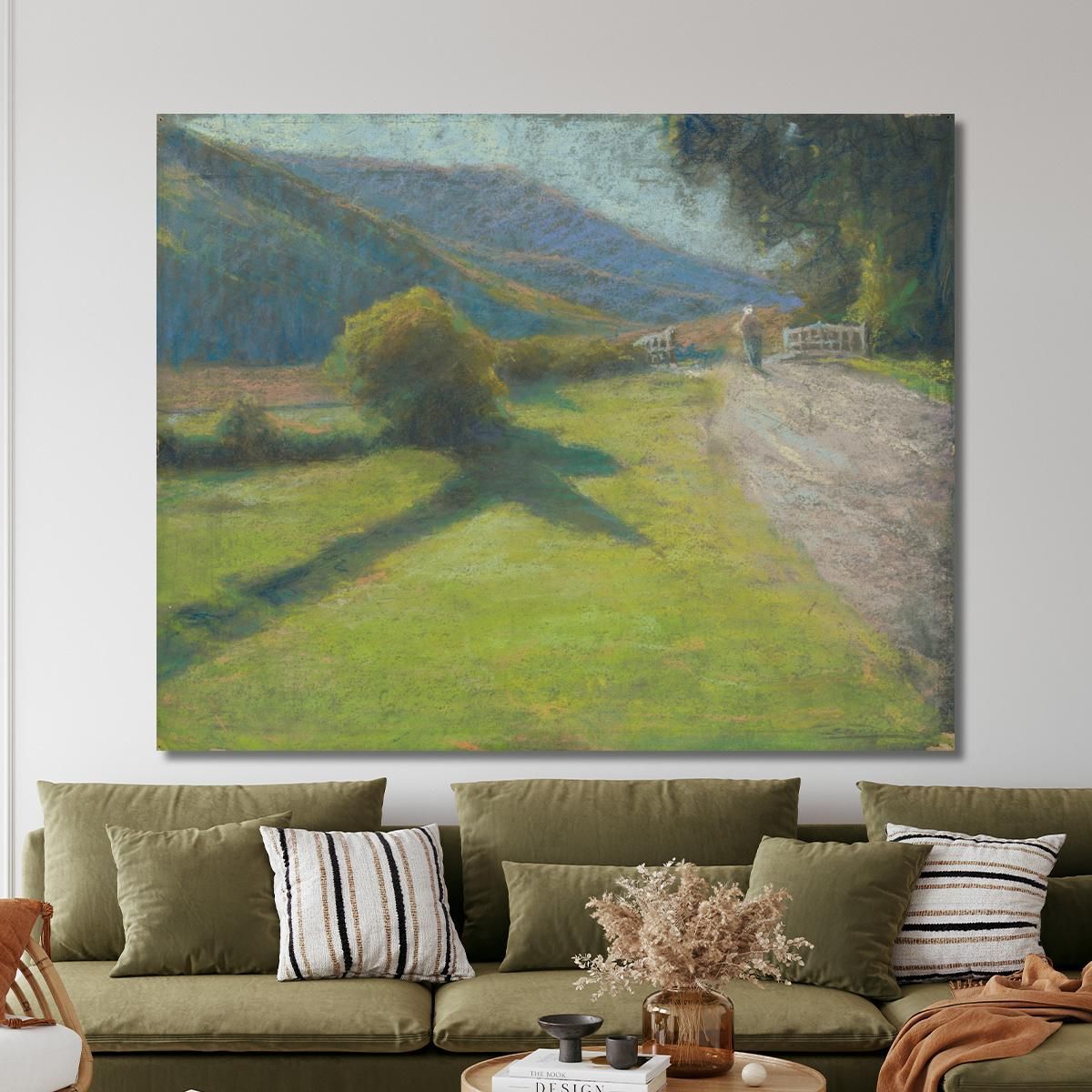 Road At The Edge Of The Forest Ľudovít Čordák lco62 canvas print 