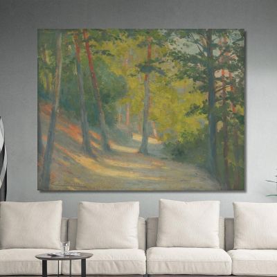Road To Bankov Ľudovít Čordák lco63 canvas print 