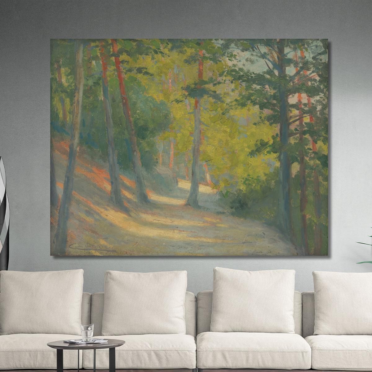 Road To Bankov Ľudovít Čordák lco63 canvas print 