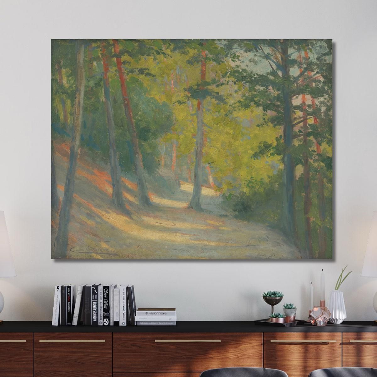 Road To Bankov Ľudovít Čordák lco63 canvas print 