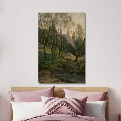 Slanec Castle Ľudovít Čordák lco69 canvas print 