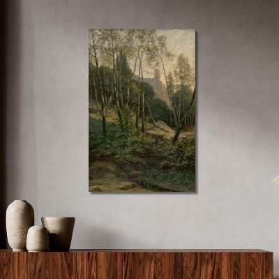 Slanec Castle Ľudovít Čordák lco69 canvas print 