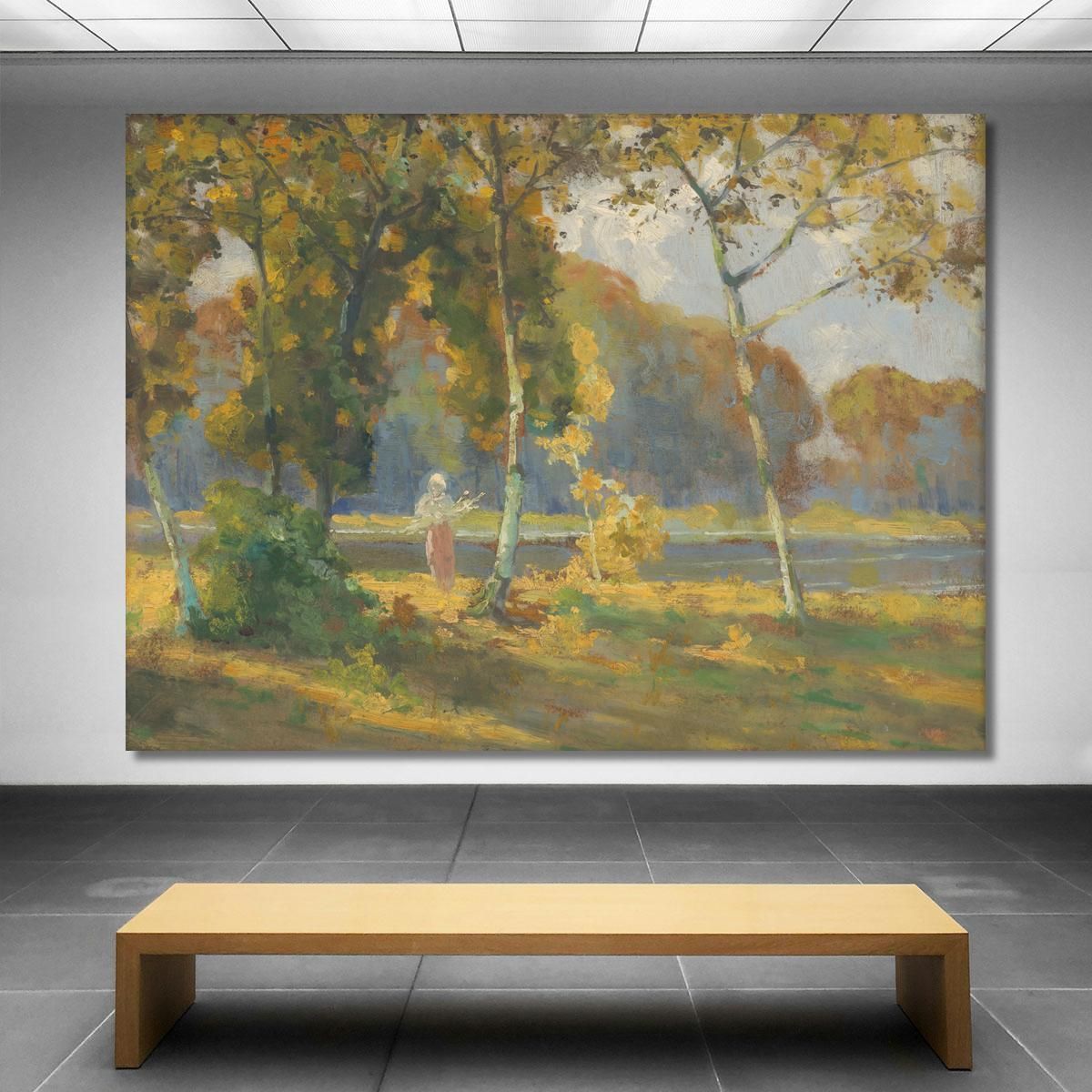 Summer Landscape With Birches Ľudovít Čordák lco76 canvas print 
