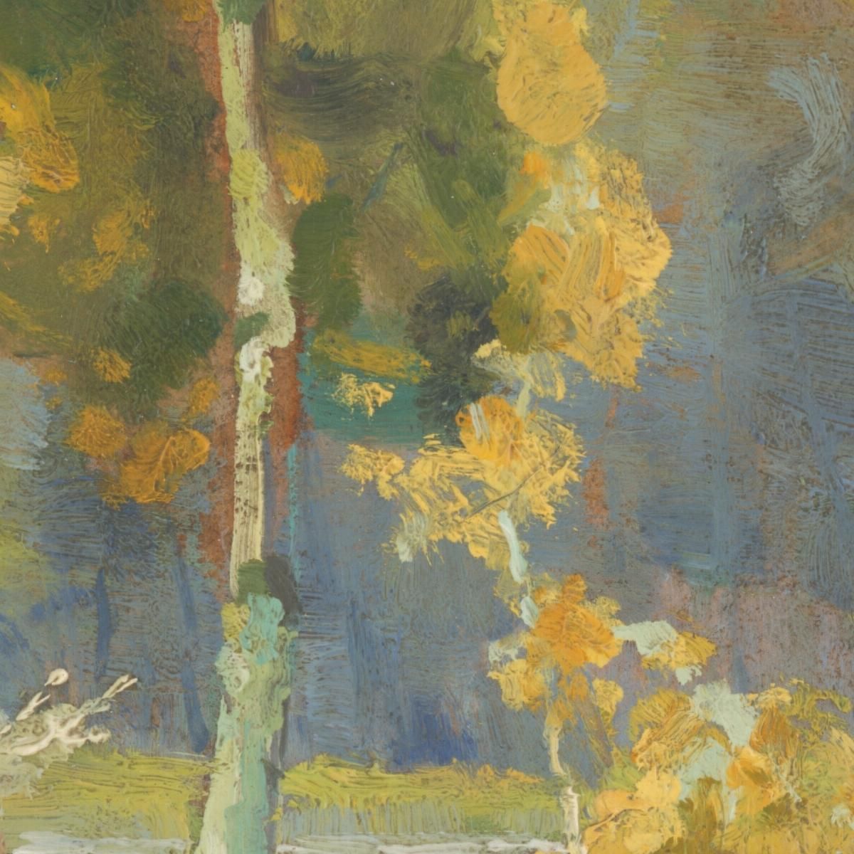 Summer Landscape With Birches Ľudovít Čordák lco76 canvas print