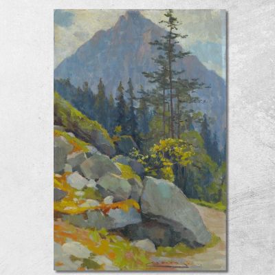 Tatra Motif Ľudovít Čordák lco78 canvas print 