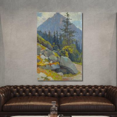 Tatra Motif Ľudovít Čordák lco78 canvas print 