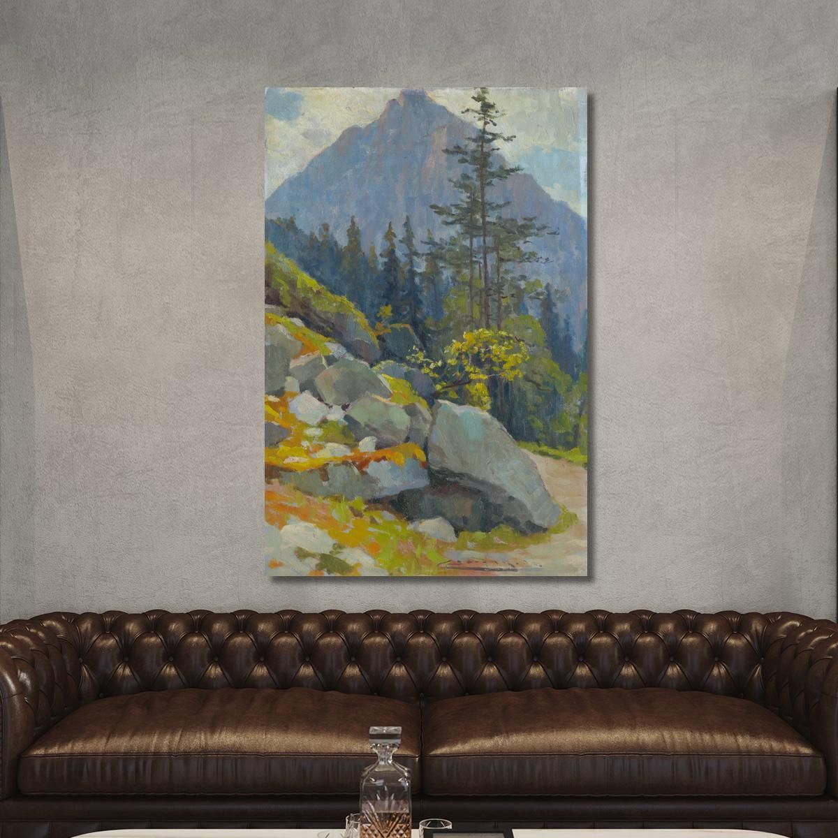 Tatra Motif Ľudovít Čordák lco78 canvas print 