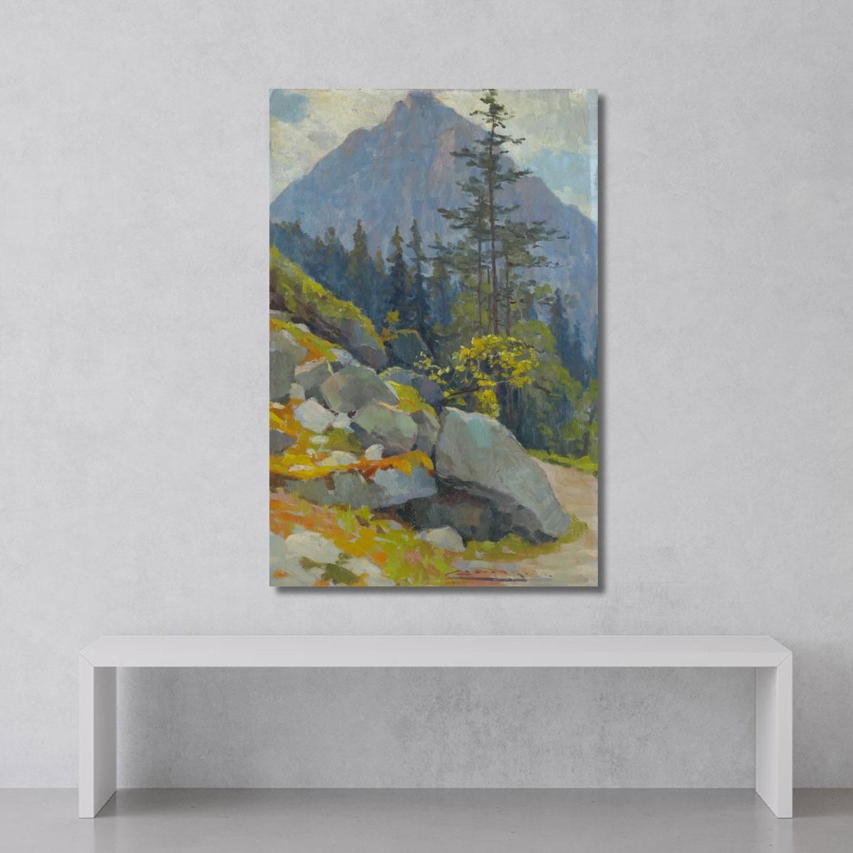 Tatra Motif Ľudovít Čordák lco78 canvas print 