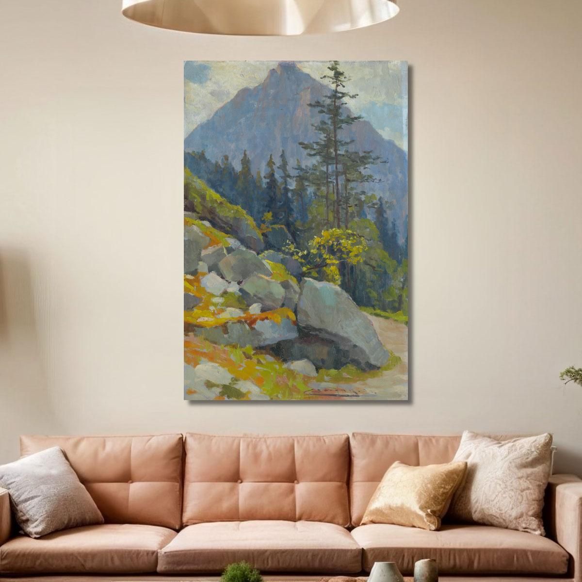 Tatra Motif Ľudovít Čordák lco78 canvas print 