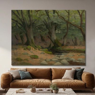 Trees Ľudovít Čordák lco83 canvas print 