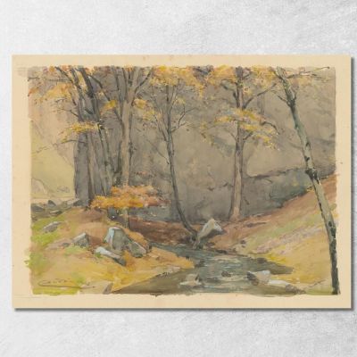 Twilight In The Zádiel Valley Ľudovít Čordák lco84 canvas print 