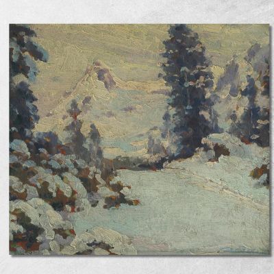Winter Landscape 2 Ľudovít Čordák lco89 canvas print 