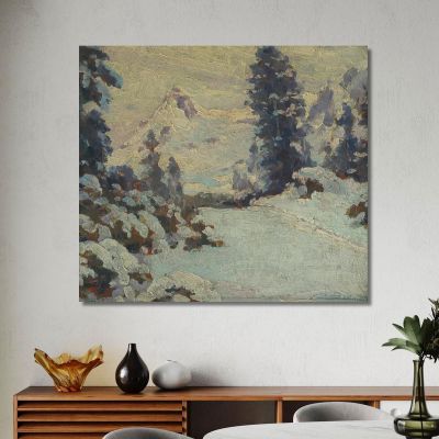 Winter Landscape 2 Ľudovít Čordák lco89 canvas print 