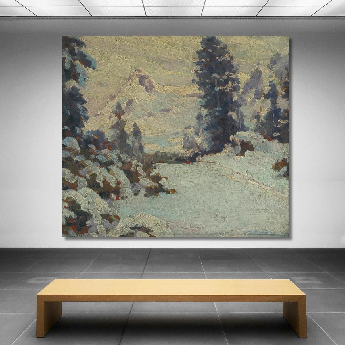 Winter Landscape 2 Ľudovít Čordák lco89 canvas print 