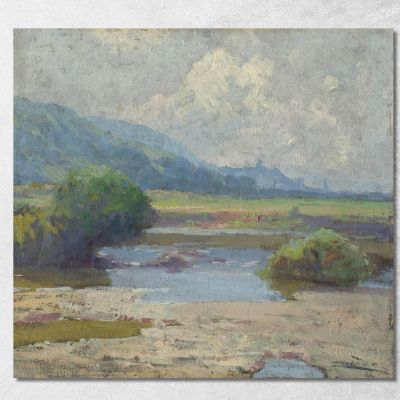 Summer Landscape From Košice Ľudovít Čordák lco107 canvas print 
