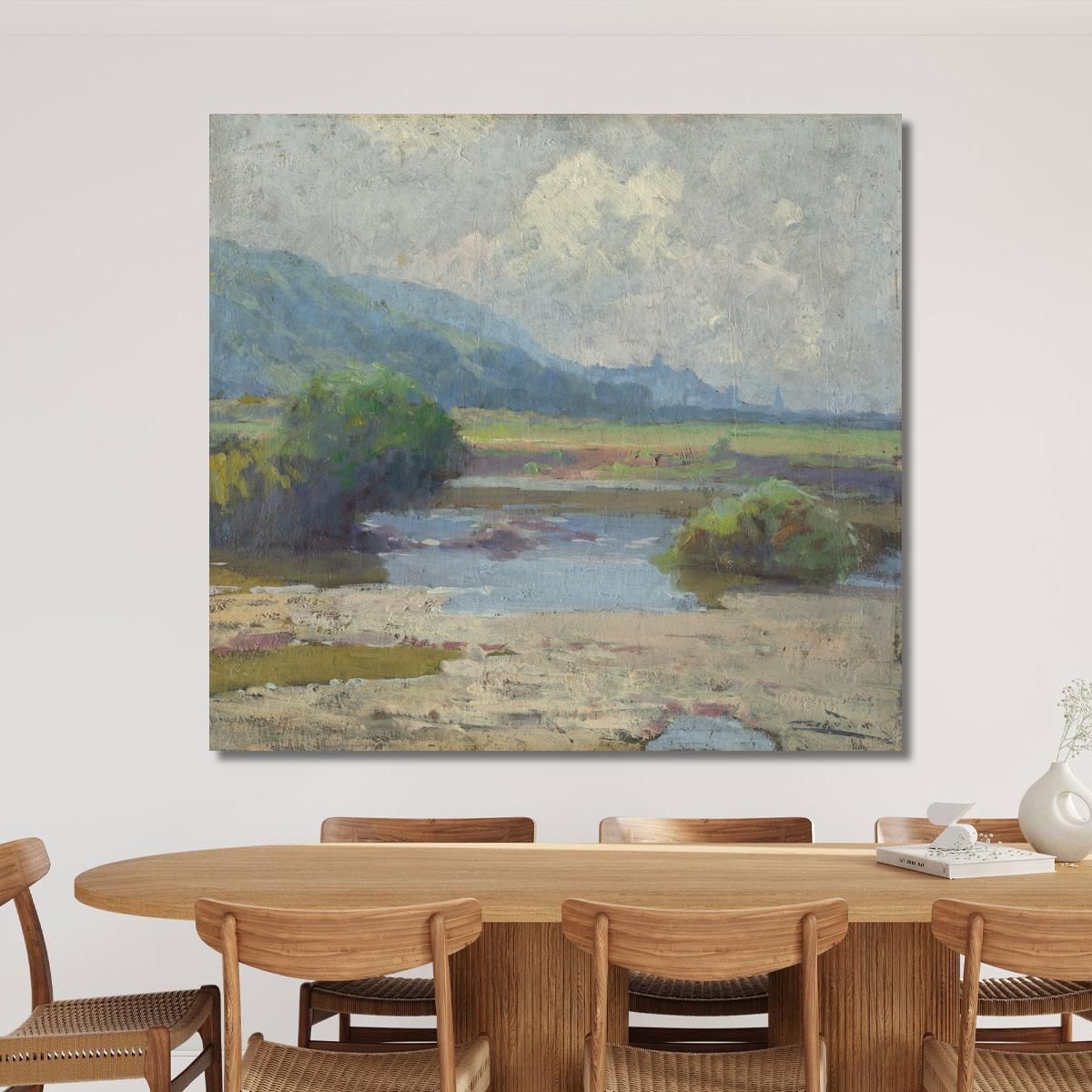 Summer Landscape From Košice Ľudovít Čordák lco107 canvas print 