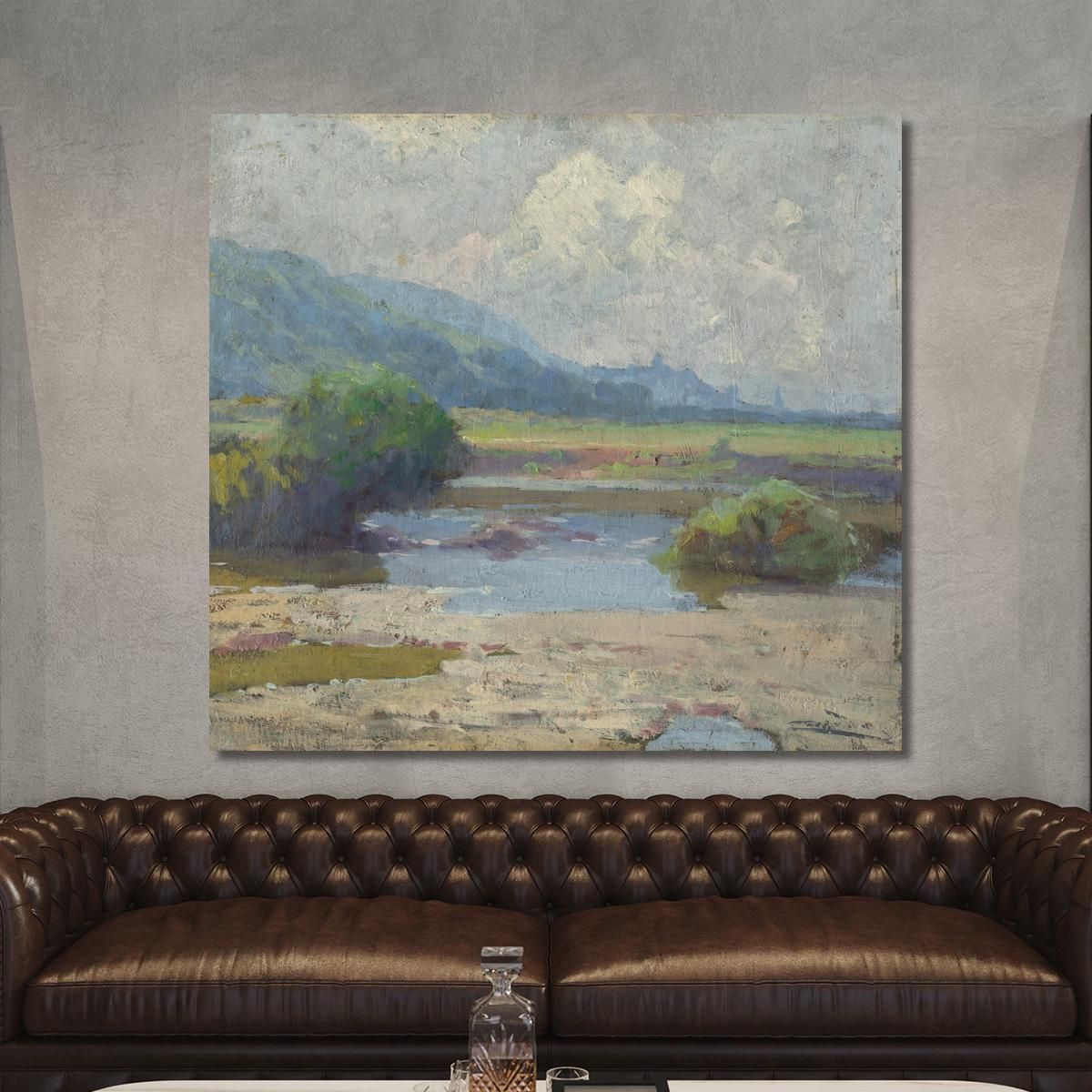 Summer Landscape From Košice Ľudovít Čordák lco107 canvas print 