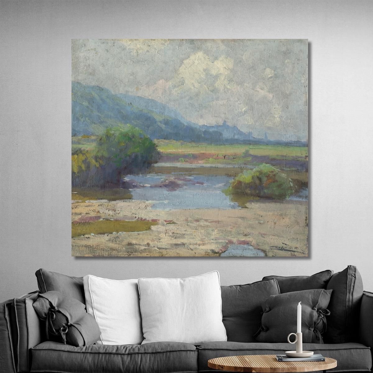 Summer Landscape From Košice Ľudovít Čordák lco107 canvas print 