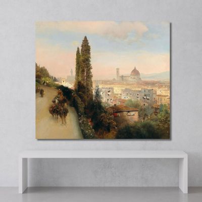 View Of Florence Oswald Achenbach oac36 canvas print 