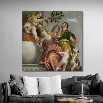 Happy Union Paolo Veronese pvr6 canvas print 